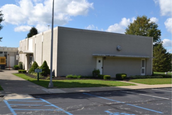View of auditorium/community room looking west.