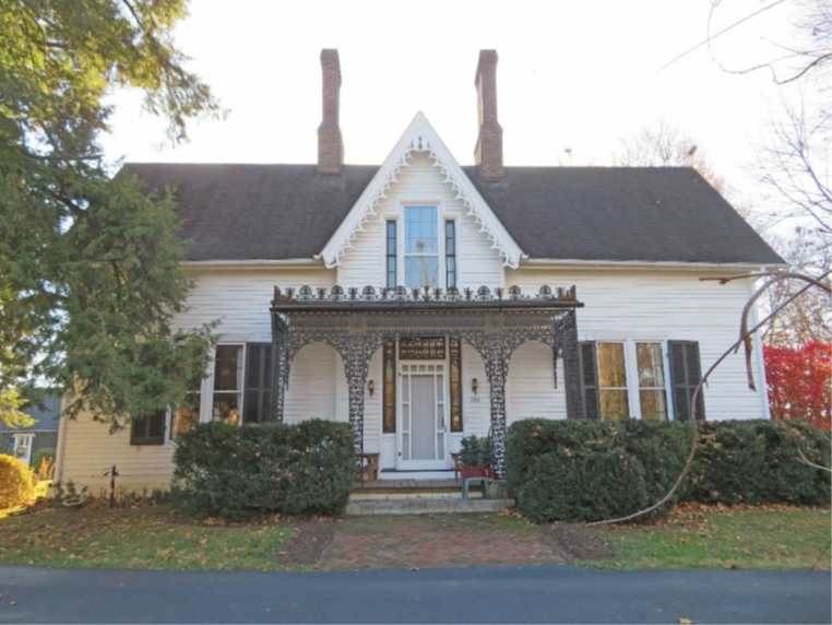 Facade of the HW Haskins House