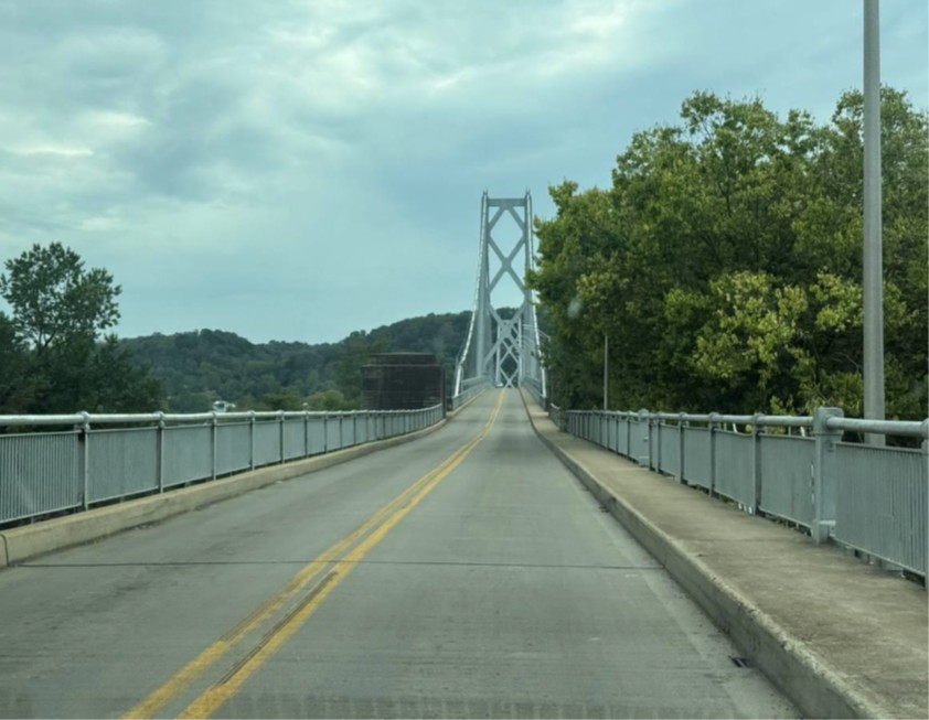 Simon Kenton Bridge looking southeast
