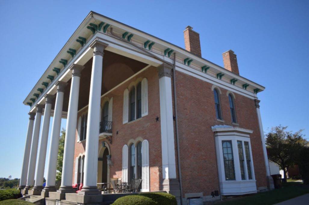 South and East Elevations of the Amos Shinkle Summer Residence.