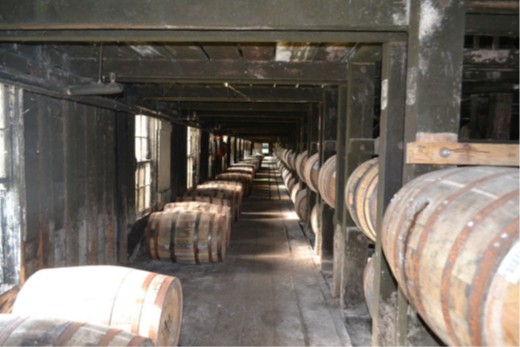 Interior of Warehouse A.